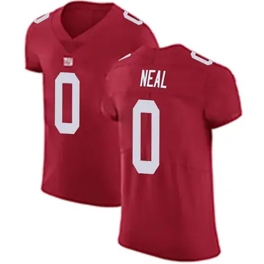 Men's Nike New York Giants Evan Neal Alternate Vapor Untouchable Jersey - Red Elite