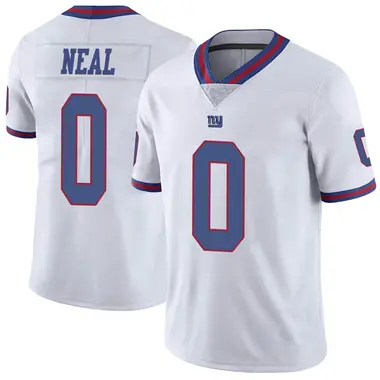 Youth Nike New York Giants Evan Neal Color Rush Jersey - White Limited