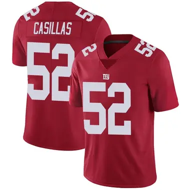 Youth Nike New York Giants Jonathan Casillas Alternate Vapor Untouchable Jersey - Red Limited